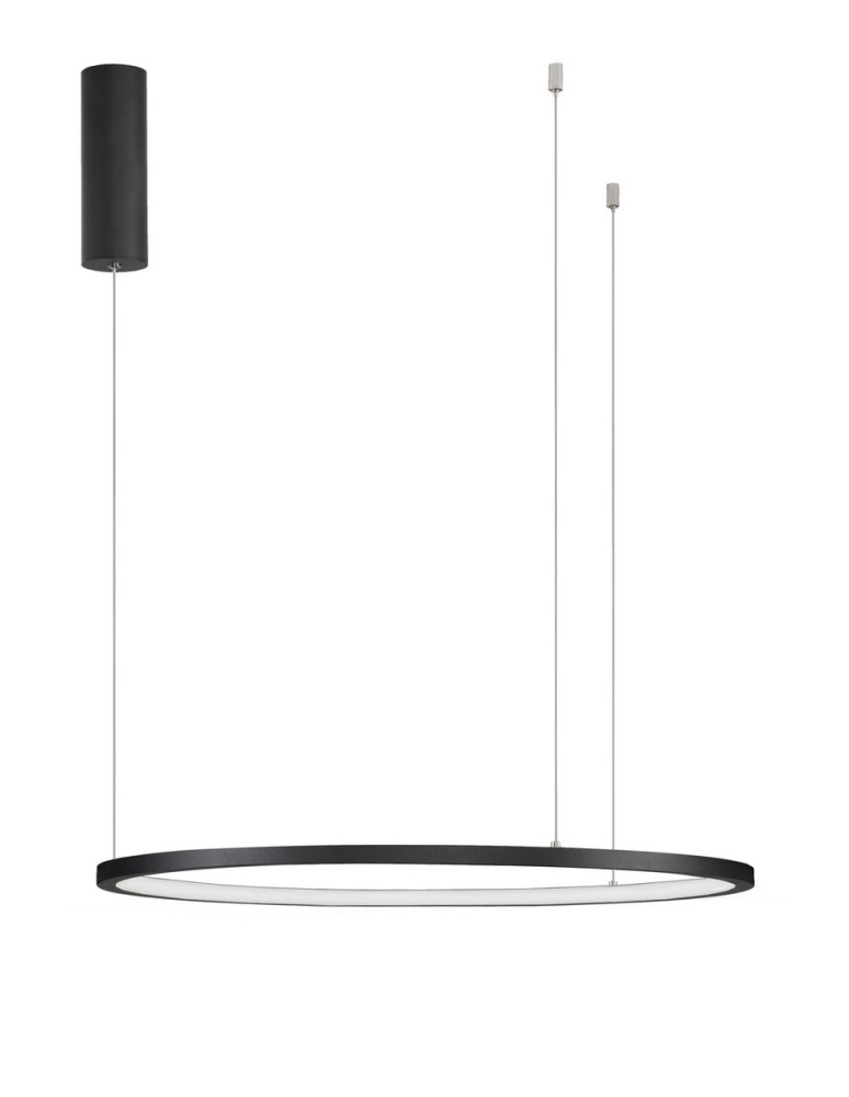 Pendant lamps - Luces Exclusivas TOLUCA Pendant Modern Black 1xLED max 36W 3000K LE42780 - product kolory-swiatla.pl 1