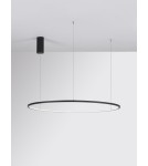 Lampy wiszące - Luces Exclusivas TOLUCA Wisząca Nowoczesna czarny 1xLED max 58W 3000K LE42782 - produkt 2