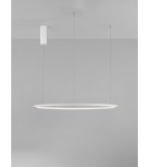 Lampy wiszące - Luces Exclusivas TOLUCA Wisząca Nowoczesna biały 1xLED max 48W 3000K LE42784 - produkt 2