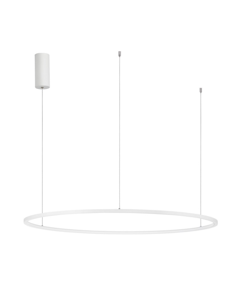 Pendant lamps - Luces Exclusivas TOLUCA Pendant Modern White 1xLED max 58W 3000K LE42785 - product kolory-swiatla.pl 1