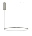 Pendant lamps - Luces Exclusivas TOLUCA Pendant Modern silver and silver shades 1xLED max 36W 3000K LE42786 - product 1