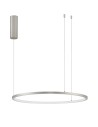 Luces Exclusivas TOLUCA Pendant Modern silver and silver shades 1xLED max 36W 3000K LE42786