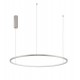 Luces Exclusivas TOLUCA Wisząca Nowoczesna srebrny i odcienie srebra 1xLED max 48W 3000K LE42787