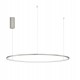 Luces Exclusivas TOLUCA Wisząca Nowoczesna srebrny i odcienie srebra 1xLED max 58W 3000K LE42788