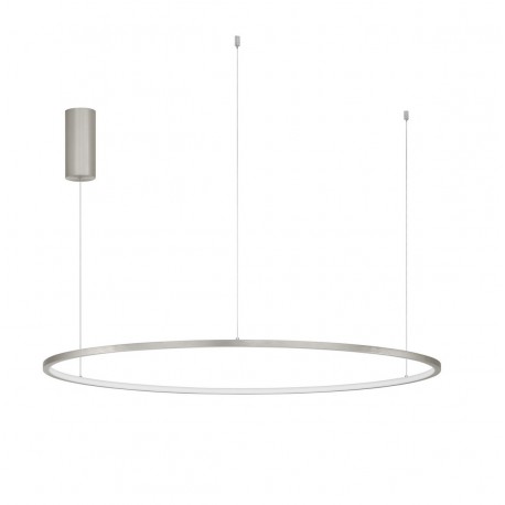 Luces Exclusivas TOLUCA Wisząca Nowoczesna srebrny i odcienie srebra 1xLED max 58W 3000K LE42788