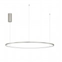 Luces Exclusivas TOLUCA Wisząca Nowoczesna srebrny i odcienie srebra 1xLED max 58W 3000K LE42788