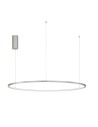Luces Exclusivas TOLUCA Wisząca Nowoczesna srebrny i odcienie srebra 1xLED max 58W 3000K LE42788