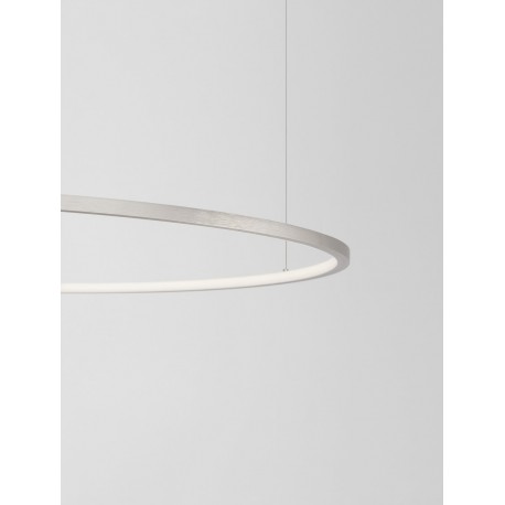 Luces Exclusivas TOLUCA Wisząca Nowoczesna srebrny i odcienie srebra 1xLED max 58W 3000K LE42788