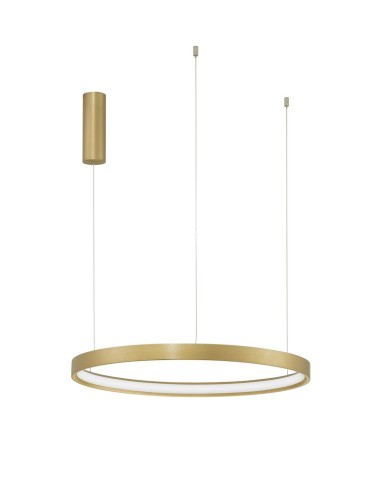 Luces Exclusivas ZACAPU Pendant Modern Gold and Gold Shades 1xLED max 42W 3000K LE42790