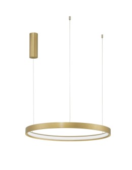 Luces Exclusivas ZACAPU Wisząca Nowoczesna złoty i odcienie złota 1xLED max 42W 3000K LE42790