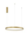Luces Exclusivas ZACAPU Pendant Modern Gold and Gold Shades 1xLED max 42W 3000K LE42790