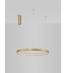 Lampy wiszące - Luces Exclusivas ZACAPU Wisząca Nowoczesna złoty i odcienie złota 1xLED max 42W 3000K LE42790 - produkt 2