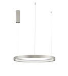 Pendant lamps - Luces Exclusivas ZACAPU Pendant Modern silver and silver tones 1xLED max 42W 3000K LE42791 - product 1