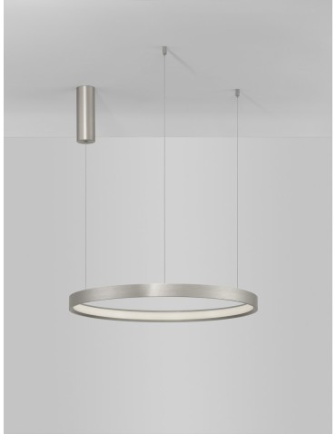 Luces Exclusivas ZACAPU Wisząca Nowoczesna srebrny i odcienie srebra 1xLED max 42W 3000K LE42791 - produkt 2