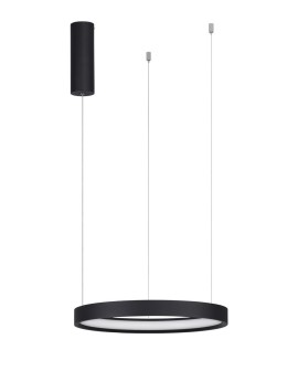 Luces Exclusivas ZACAPU Pendant Modern Black 1xLED max 30W 3000K LE42793