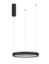 Luces Exclusivas ZACAPU Pendant Modern Black 1xLED max 30W 3000K LE42793