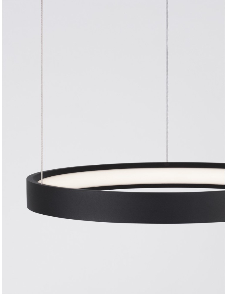 Pendant lamps - Luces Exclusivas ZACAPU Pendant Modern Black 1xLED max 30W 3000K LE42793 - product kolory-swiatla.pl 2