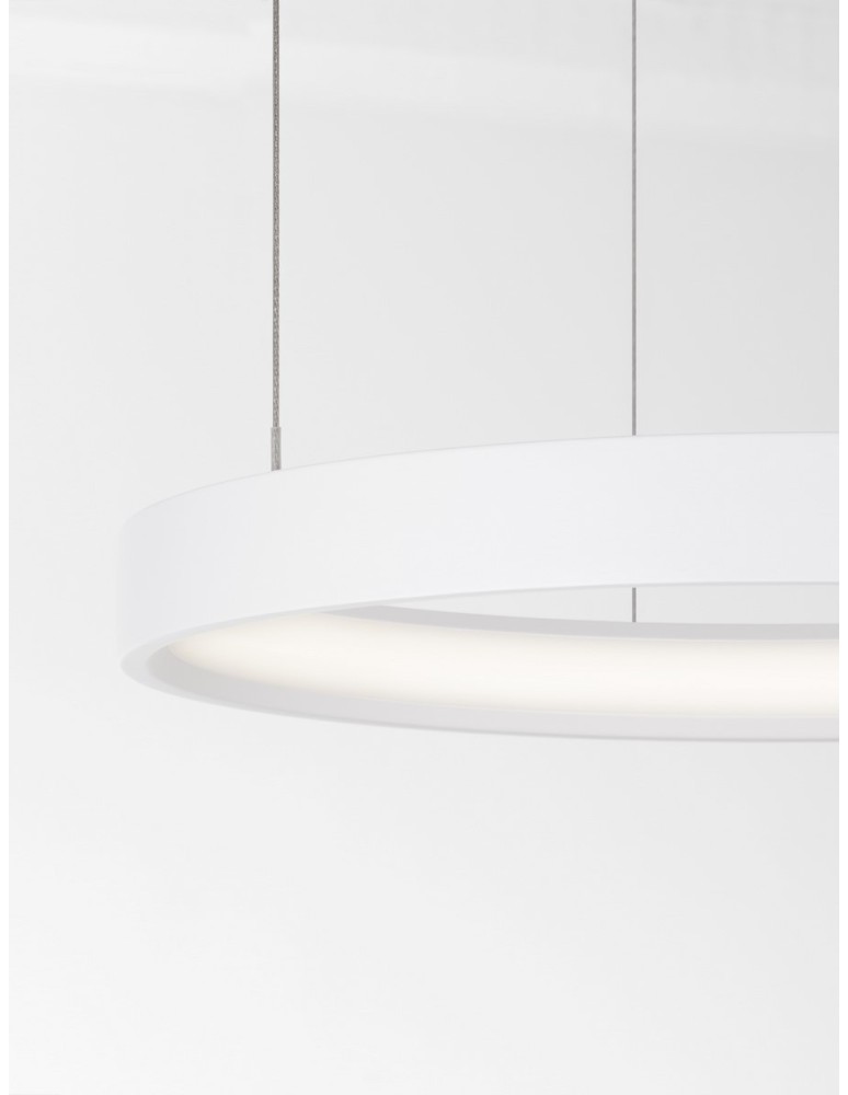 Lampy wiszące - Luces Exclusivas ZACAPU Wisząca Nowoczesna biały 1xLED max 30W 3000K LE42795 - produkt kolory-swiatla.pl 3