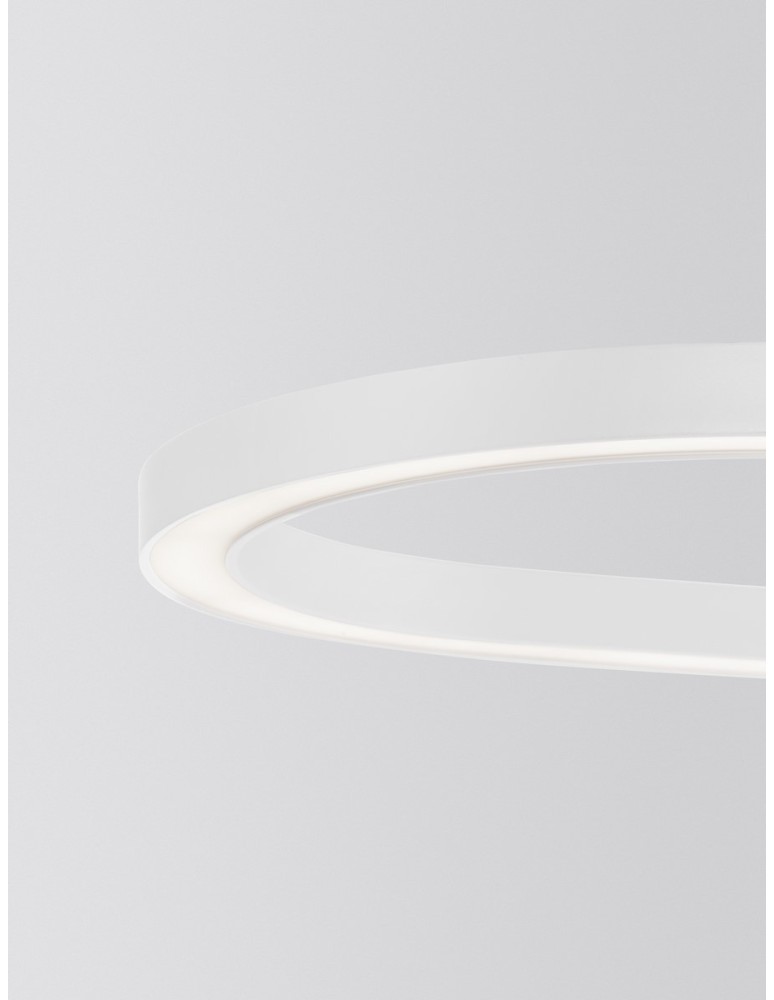 Pendant lamps - Luces Exclusivas SILAO Pendant Modern White 1xLED max 58W 3000K LE42798 - product kolory-swiatla.pl 2
