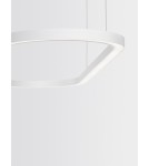 Pendant lamps - Luces Exclusivas SILAO Pendant Modern White 1xLED max 58W 3000K LE42798 - product 3