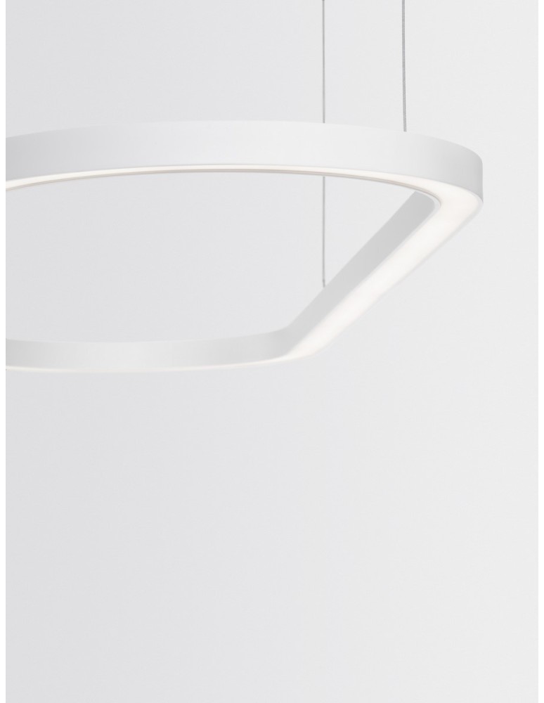 Pendant lamps - Luces Exclusivas SILAO Pendant Modern White 1xLED max 58W 3000K LE42798 - product kolory-swiatla.pl 3