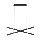 Pendant lamps - Luces Exclusivas PUEBLA Pendant Modern Black 1xLED max 40W 3000K LE42799 - product 1