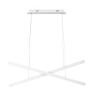 Pendant lamps - Luces Exclusivas PUEBLA Pendant Modern white 1xLED max 40W 3000K LE42800 - product 1