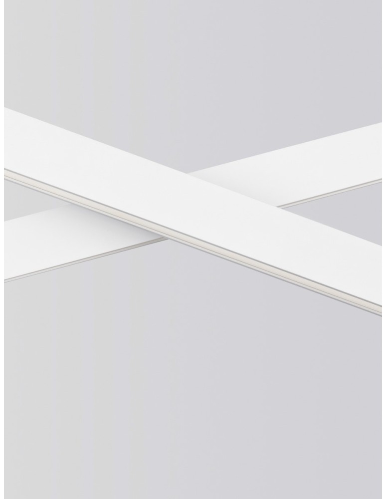 Pendant lamps - Luces Exclusivas PUEBLA Pendant Modern white 1xLED max 40W 3000K LE42800 - product kolory-swiatla.pl 4