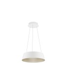 Lampy wiszące - Luces Exclusivas CANCUN Wisząca Nowoczesna biały 1xLED max 40W 3000K LE42801 - produkt 1