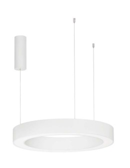 Luces Exclusivas SONORA Wisząca Nowoczesna biały 1xLED max 50W 2700-4000K LE42807