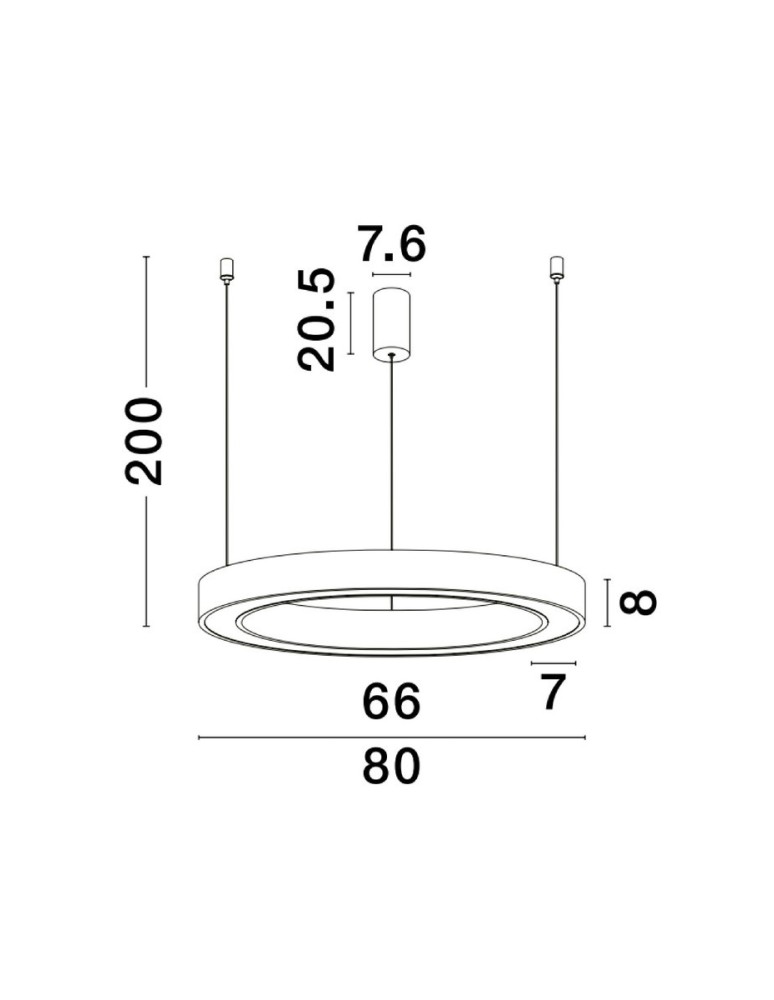 Pendant lamps - Luces Exclusivas SONORA Pendant Modern gold and gold shades 1xLED max 60W 2700-4000K LE42812 - product kolory-swiatla.pl 2