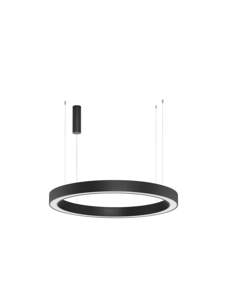 Pendant lamps - Luces Exclusivas SONORA Pendant Modern Black 1xLED max 80W 2700-4000K LE42814 - product kolory-swiatla.pl 1