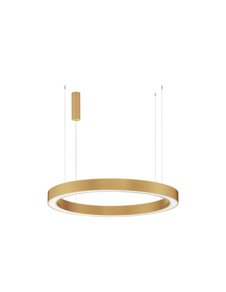 Pendant lamps - Luces Exclusivas SONORA Pendant Modern gold and gold shades 1xLED max 80W 2700-4000K LE42815 - product kolory-swiatla.pl 1