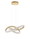 Luces Exclusivas AMECA Wisząca Nowoczesna złoty i odcienie złota 1xLED max 41,5W 3000K LE42816