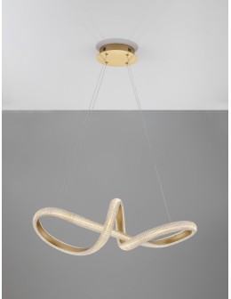 Luces Exclusivas AMECA Pendant Modern Gold and shades of gold 1xLED max 42W 3000K LE42817 - product 2