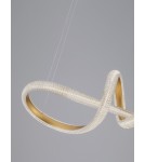 Pendant lamps - Luces Exclusivas AMECA Pendant Modern Gold and shades of gold 1xLED max 42W 3000K LE42817 - product 3