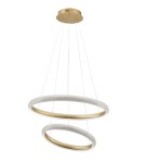 Pendant lamps - Luces Exclusivas AMECA Pendant Modern Gold and Gold Shades 1xLED max 41,5W 3000K LE42818 - product 1