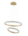 Luces Exclusivas AMECA Pendant Modern Gold and Gold Shades 1xLED max 41,5W 3000K LE42818