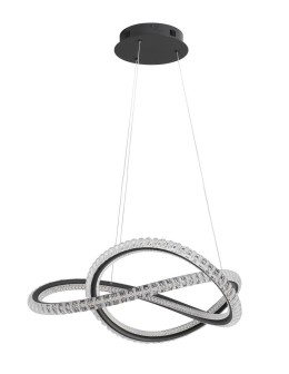 Luces Exclusivas TEPIC Wisząca Nowoczesna czarny 1xLED max 56W 3000K LE42820