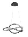 Luces Exclusivas TEPIC Wisząca Nowoczesna czarny 1xLED max 56W 3000K LE42820