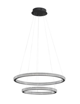 Luces Exclusivas TEPIC Pendant Modern Black 1xLED max 54W 3000K LE42821