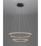 Pendant lamps - Luces Exclusivas TEPIC Pendant Modern Black 1xLED max 54W 3000K LE42821 - product 2
