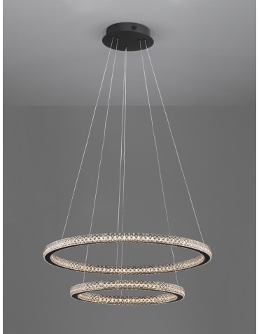 Luces Exclusivas TEPIC Wisząca Nowoczesna czarny 1xLED max 54W 3000K LE42821 - produkt 2