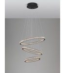 Lampy wiszące - Luces Exclusivas TEPIC Wisząca Nowoczesna czarny 1xLED max 69W 3000K LE42822 - produkt 2