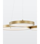 Lampy wiszące - Luces Exclusivas GARCIA Wisząca Nowoczesna złoty i odcienie złota 1xLED max 28W 3000K LE42826 - produkt 2