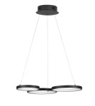 Lampy wiszące - Luces Exclusivas GARCIA Wisząca Nowoczesna czarny 1xLED max 28W 3000K LE42827 - produkt 1