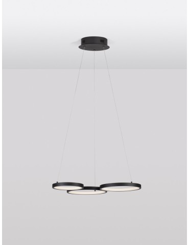 Luces Exclusivas GARCIA Pendant Modern Black 1xLED max 28W 3000K LE42827 - product 2