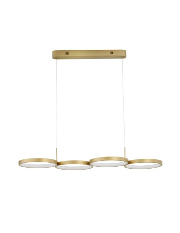 Luces Exclusivas GARCIA Pendant Modern gold and gold shades 1xLED max 41W 3000K LE42828