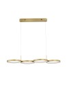Luces Exclusivas GARCIA Pendant Modern gold and gold shades 1xLED max 41W 3000K LE42828