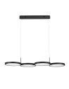 Luces Exclusivas GARCIA Pendant Modern Black 1xLED max 41W 3000K LE42829